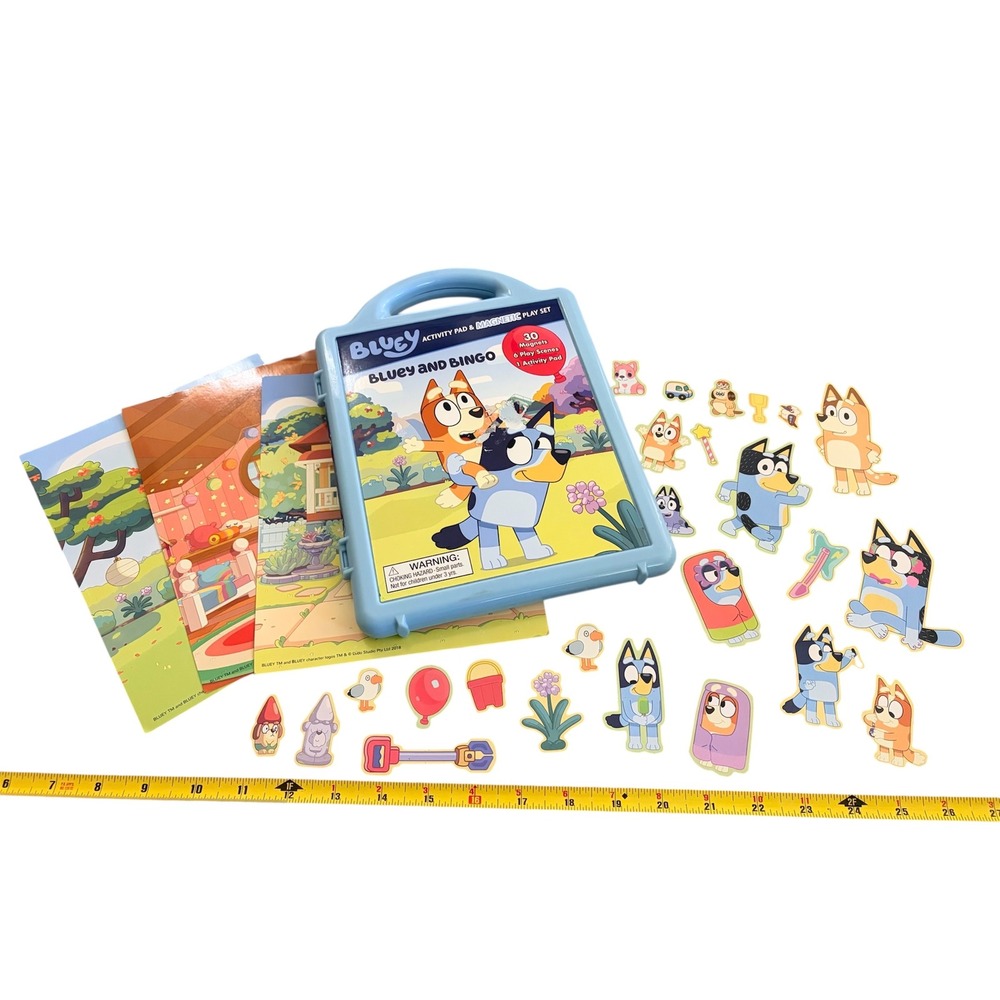 Bluey Magnetic Travel‎ Play Set Toy
